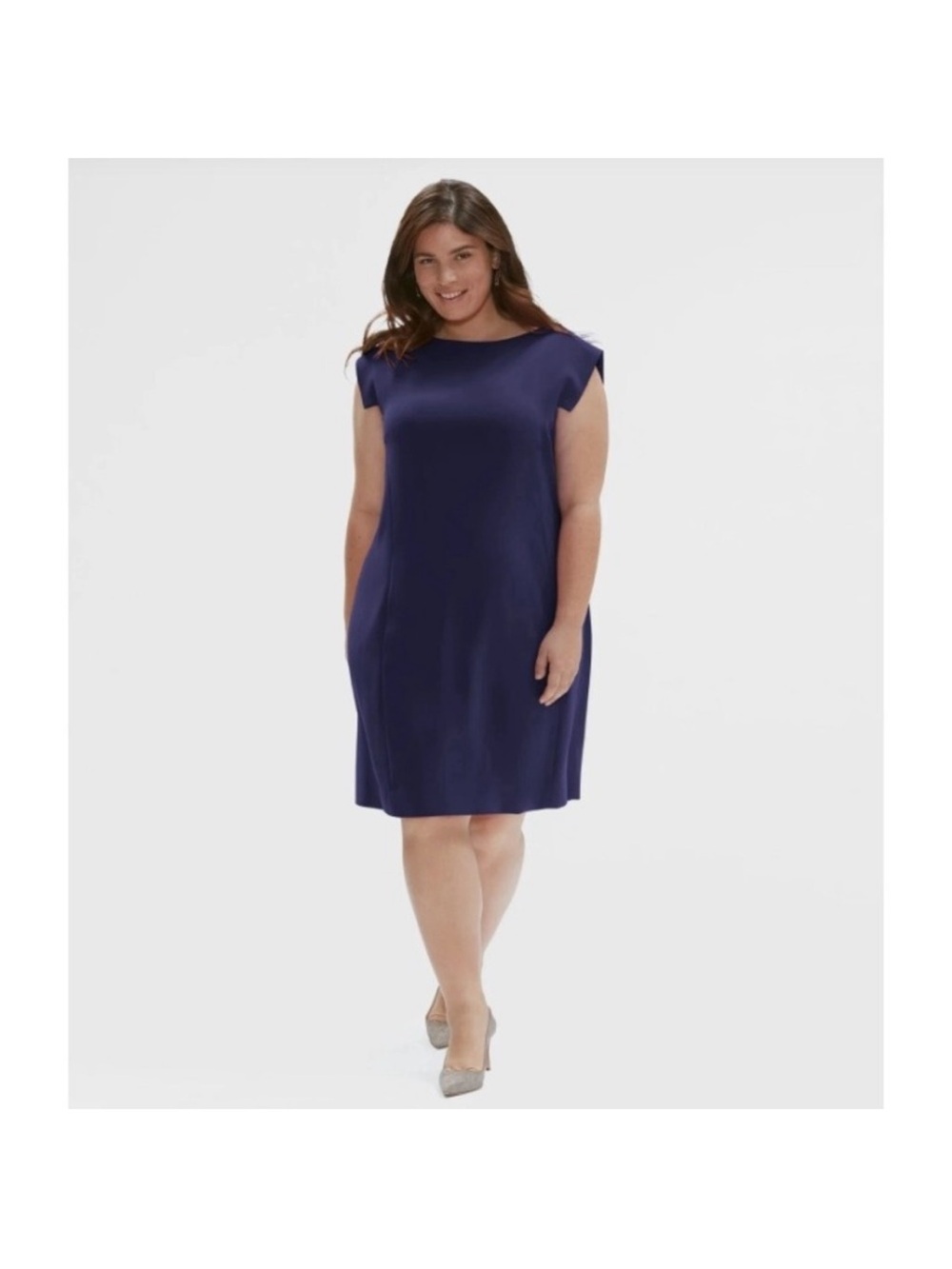 MM LaFleur Navy Sarah Dress 2X